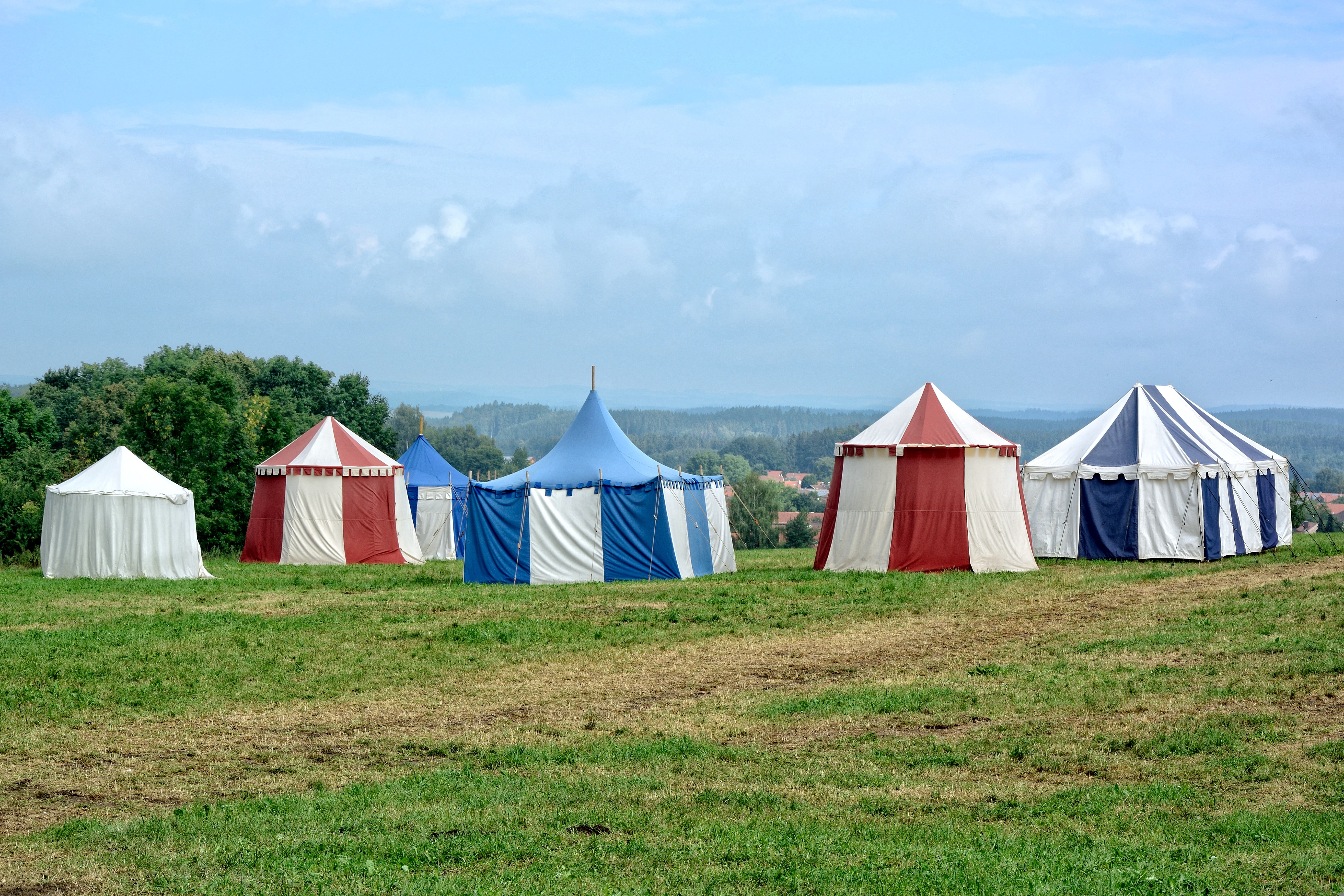 Budget safari camp tents
